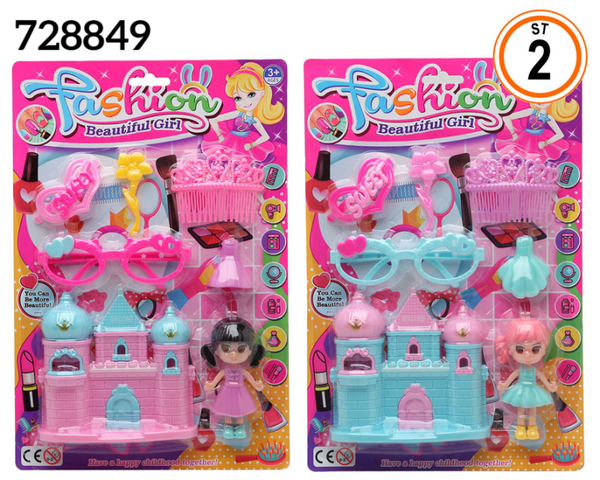 MUÑECA CASTILLO ACCESORIOS BLISTER