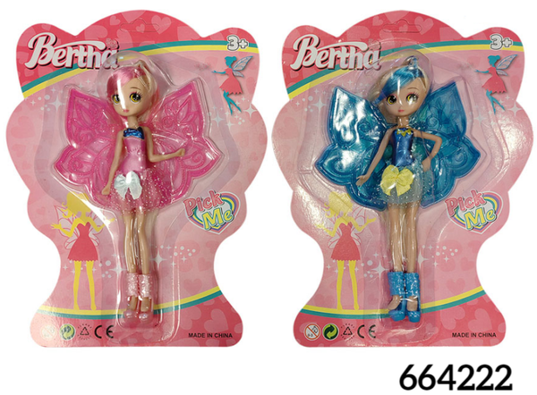 MUÑECA HADA BERTHA 2SURTIDAS