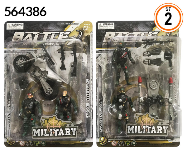 FIGURAS MILITARES ACCESORIOS BLISTER