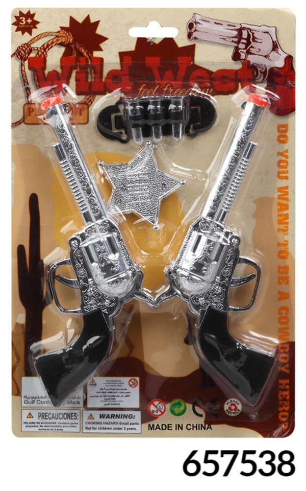 PISTOLAS COWBOY BLISTER
