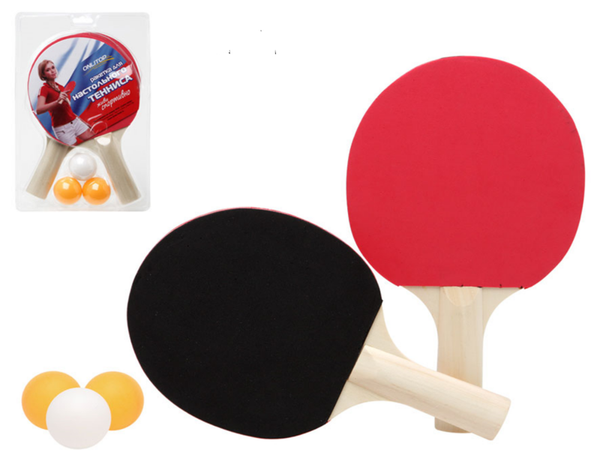 SET PALAS PING PONG+3 PELOTAS