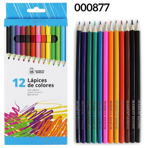 LAPICES MARKET SUPREM 12COLORES (6)