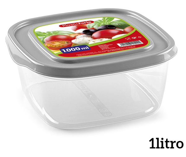 FIAMBRERA PLAST. CUAD. 1litro (12)