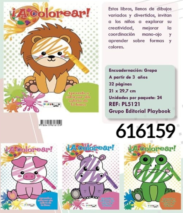 LIBRO COLOREAR ¡A COLOREAR! (24)