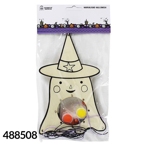 MANUALIDAD MADERA HALLOWEEN
