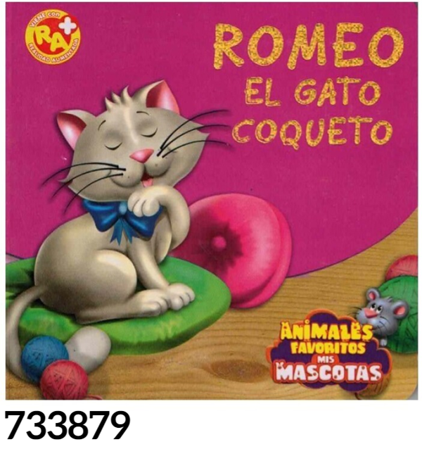 LIBRO ROMEO, EL GATO COQUETO