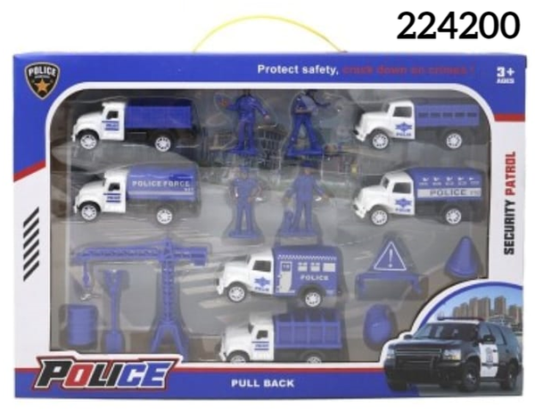 ACCESORIOS POLICIA 16pz CAJA