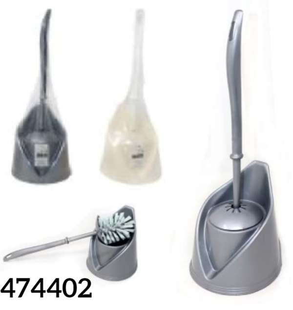 ESCOBILLERO WC PLASTICO ALTO