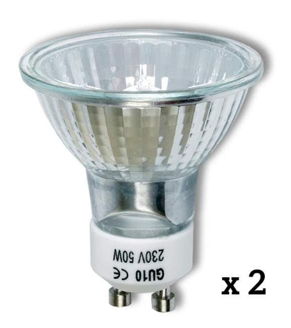 BOMBILLA HALOGENA GU10 50W 2ud BLISTER (6)