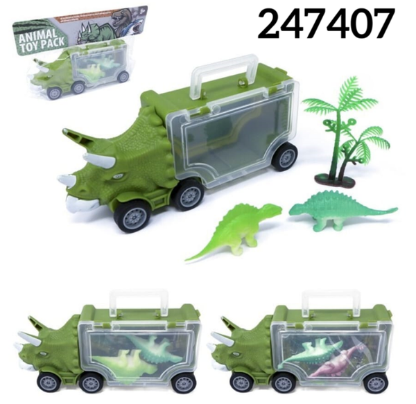 CAMION DINOSAURIO FIGURAS 16x7cm