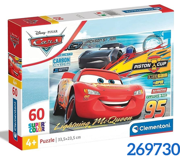 PUZZLE 60pz CARS CLEMENTONI