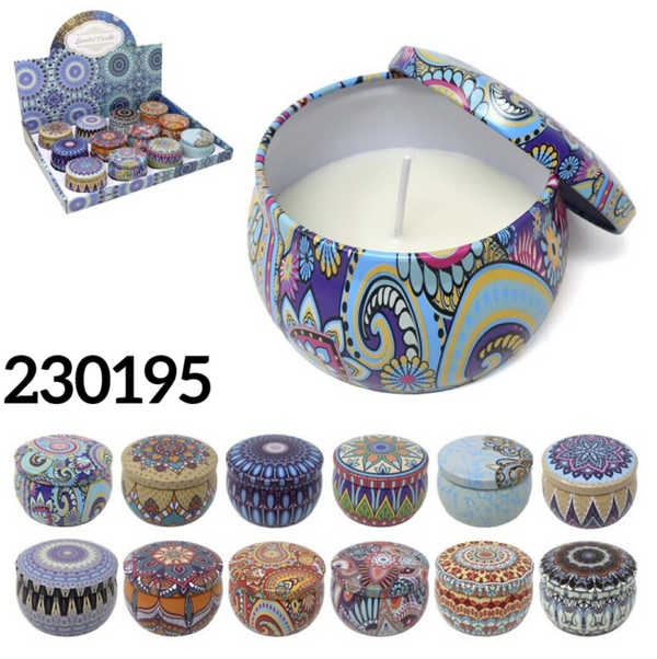 VELA AROMATICA TARRO METAL DECO (12)