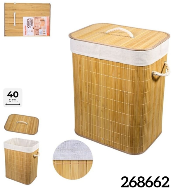 PONGOTODO BAMBU RECTANGULAR 50x40x30cm