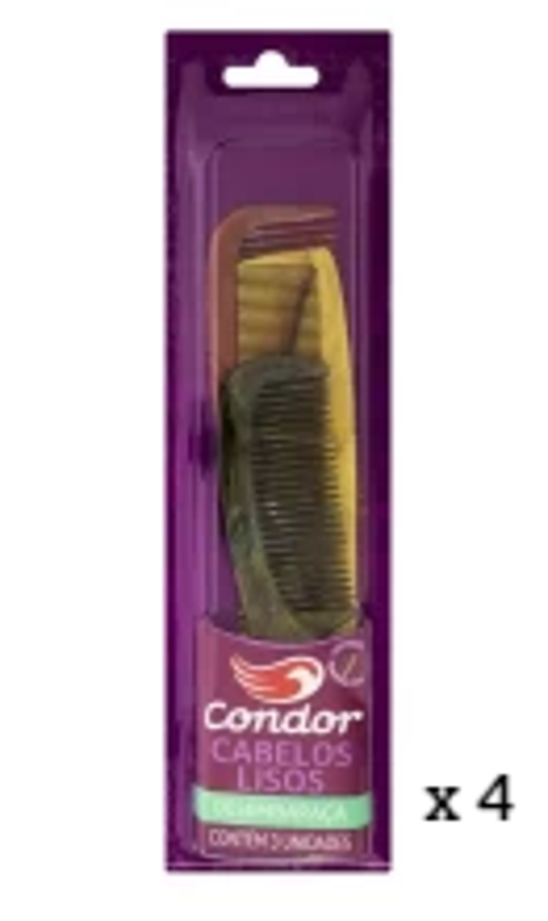 PEINE PEQUEÑO CONDOR 11cm BLISTER 4ud