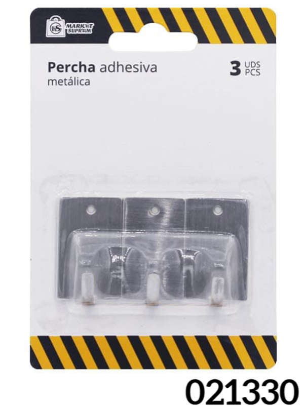 PERCHAS ADHESIVAS METALICAS 3ud (12)
