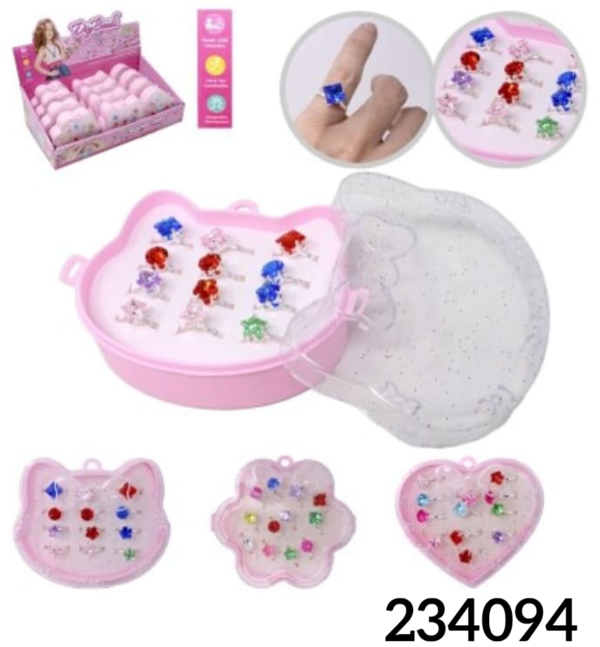 ANILLOS INF. 12pz CAJITA FORMAS (12)