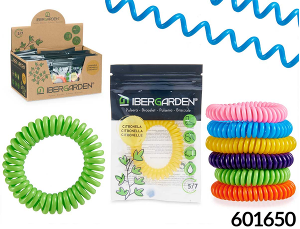 PULSERA ELASTICA CITRONELA 6SURTIDAS (48)