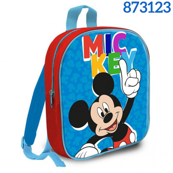 MOCHILA INF. MICKEY 31x24cm