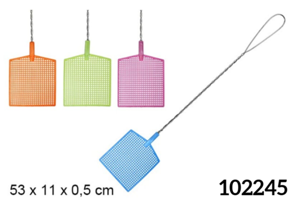 PALA MATAMOSCAS METAL/PLASTICO (12)