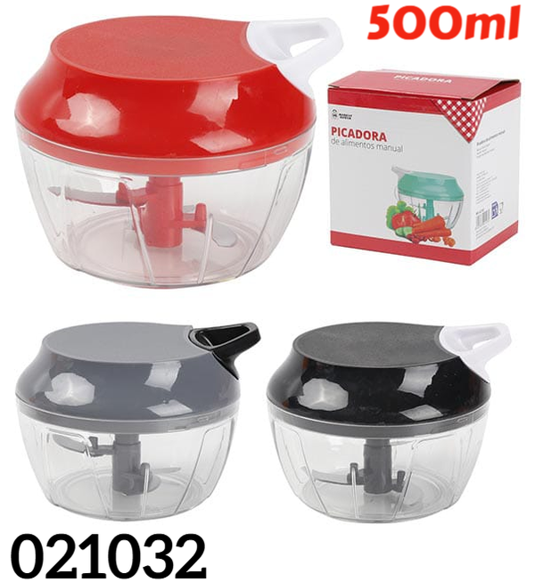 PICADORA MANUAL 500ml CAJA