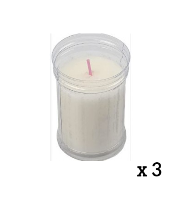 VELON CERA V3C BLANCO PACK 3ud (24)