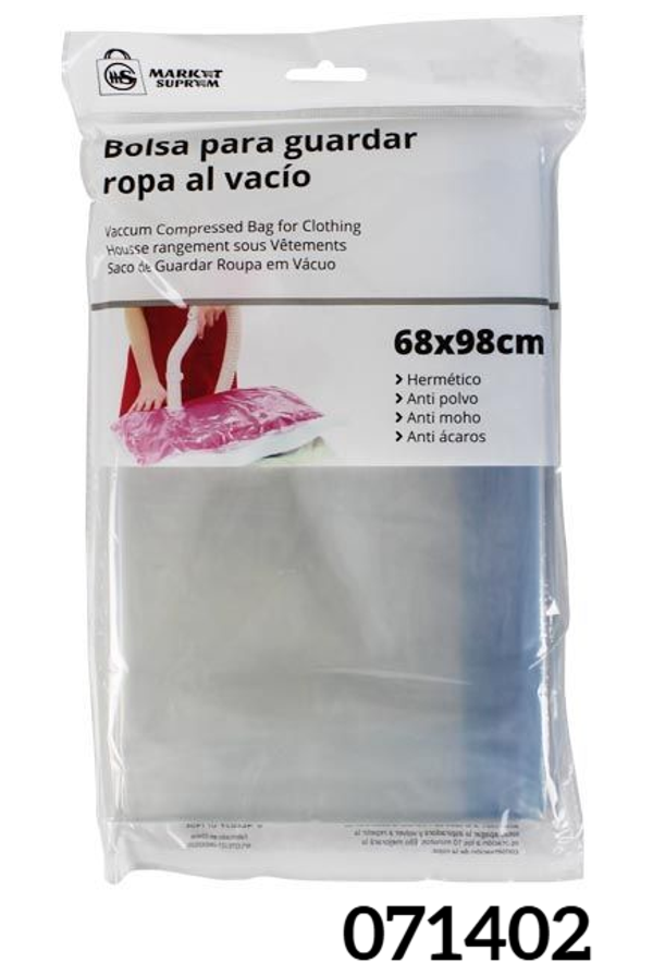 BOLSA GUARDARROPA AL VACIO 68x98cm