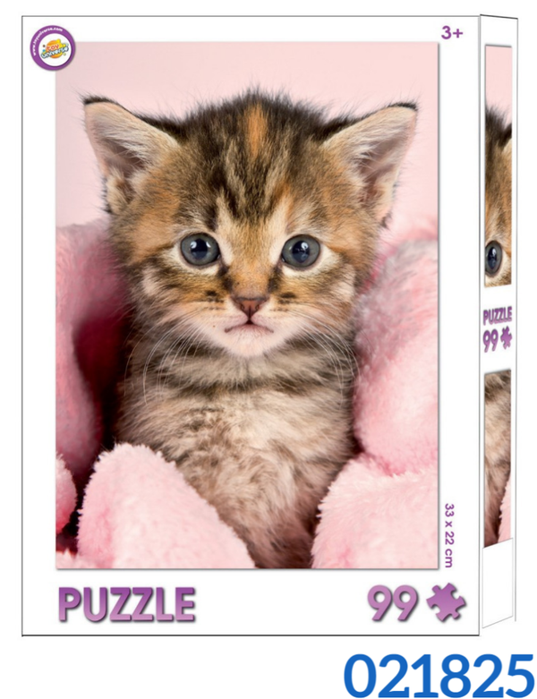 PUZZLE GATITO 99pz CAJA