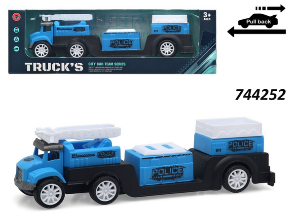 CAMION REMOLQUE AZUL CAJA