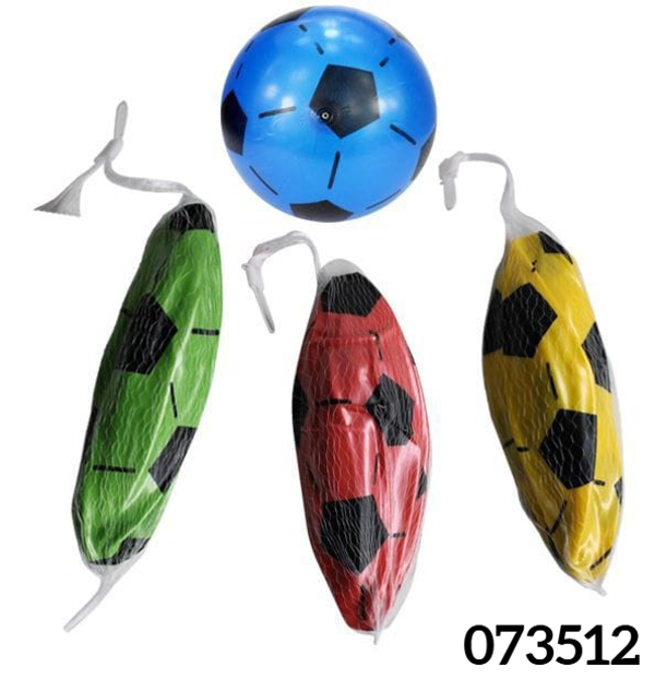 PELOTA PVC DESINFLADA/HINCHADA 23cm