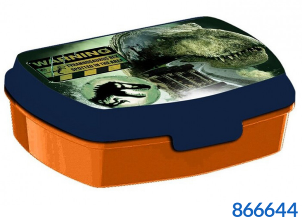 SANDWICHERA MELAMINA JURASSIC WORLD