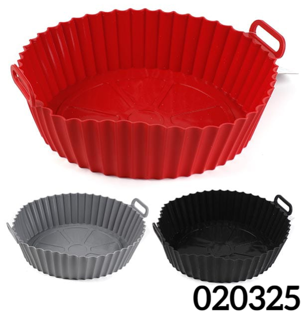 MOLDE SILICONA FREIDORA AIRE RED. 20x5cm