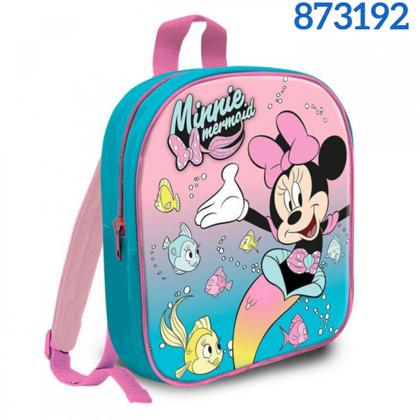 MOCHILA INF. MINNIE SIRENA 31x24cm