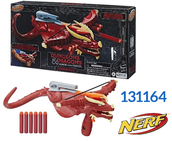 PISTOLA LANZA BALAS NERF DUNGEONS & DRAGONS 22x41cm