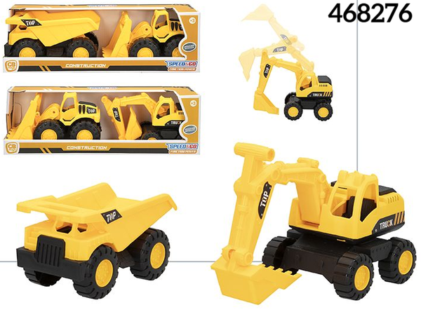 VEHICULOS CONSTRUCCION 2ud CAJA 37x12cm