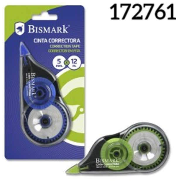 CORRECTOR CINTA 5mmx12m BISMARK (24)