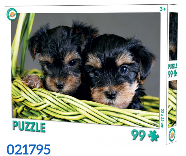 PUZZLE PERRITOS 99pz CAJA