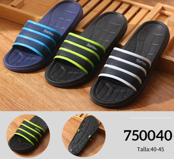 CHANCLA CRO. PALA EVA RAYAS T/40-45 (36)