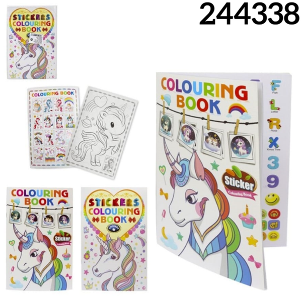 LIBRO PEGACOLOR UNICORNIOS 21x14cm (12)