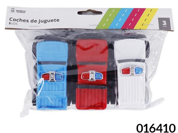COCHES POLICIA 3ud BOLSA
