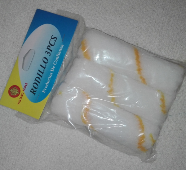 RODILLOS ESPONJA RECAMBIO 3ud 10cm (12)