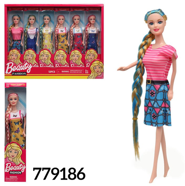 MUÑECA BEAUTY FASHION 30cm CAJA