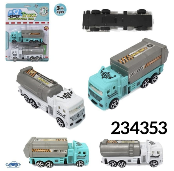 CAMION CISTERNA 2ud BLISTER 26x19cm