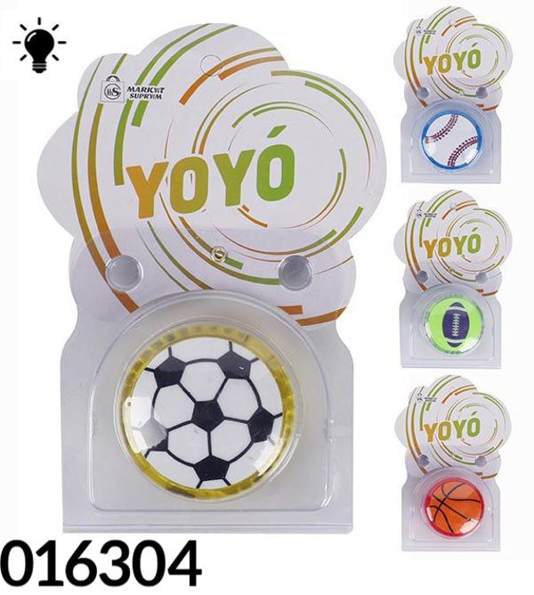 YO-YO CON LUZ BLISTER