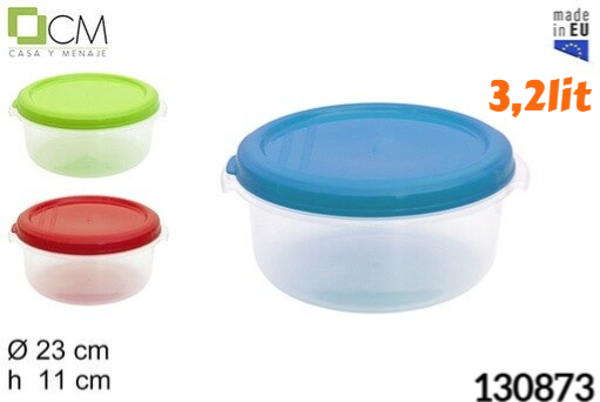 FIAMBRERA PLAST. RED. 3,2litros (12)