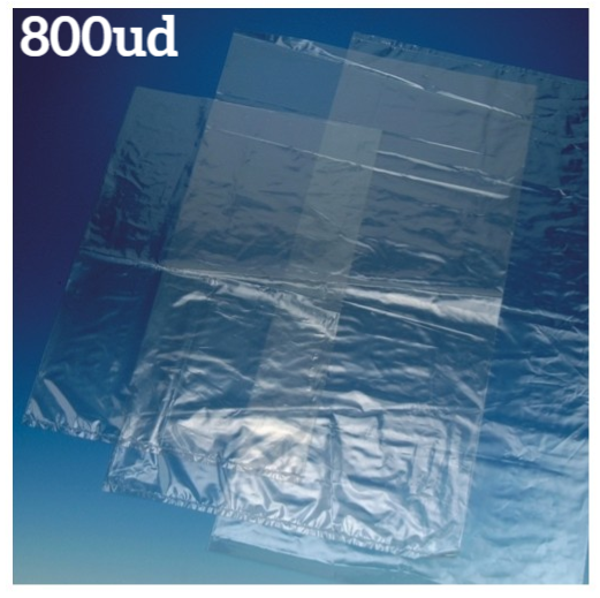 BOLSA PLASTICO FINO TRANSPARENTE 30x40cm 800ud
