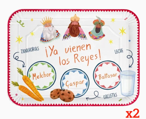 BANDEJA CARTON REYES MAGOS 2ud