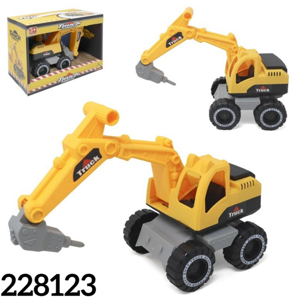 EXCAVADORA CONSTRUCCION CAJA 22x16cm