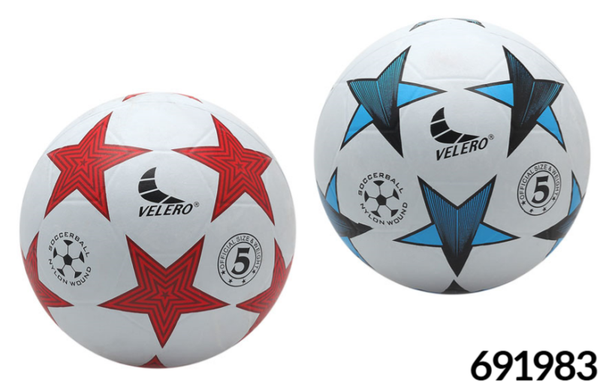 BALON FUTBOL N5 TIPO CUERO