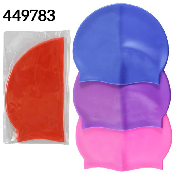 GORRO NATACION SILICONA COLORES