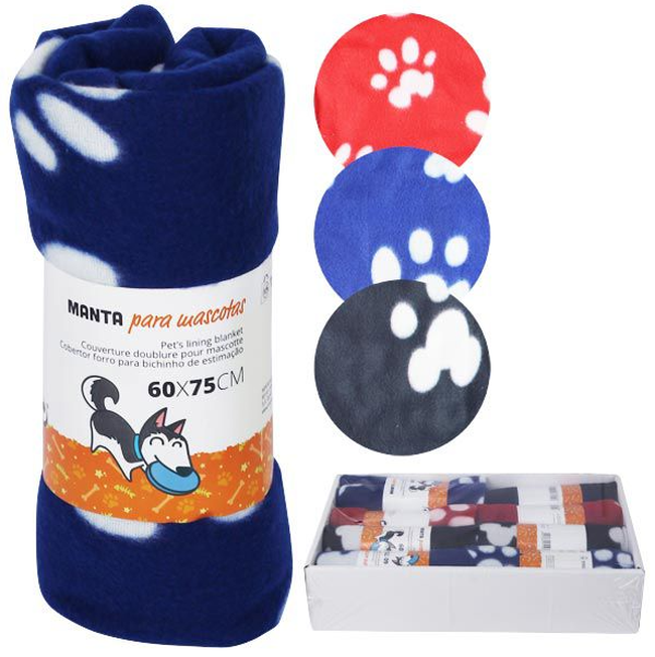 MANTA POLAR PARA MASCOTAS 60x75cm